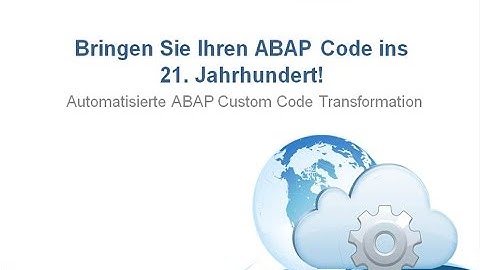 Automatisierte SAP ABAP Code Korrektur