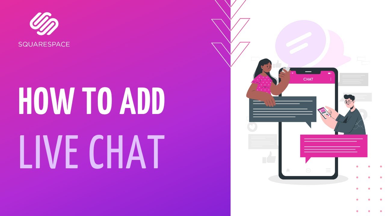 SquareSpace | How to Add Free Live Chat Widget to your SquareSpace website
