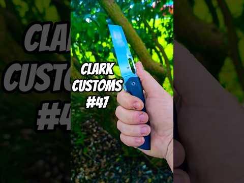 The Clark Customs (courtesy of @MrEddy411) @clarkcustomknives3839  