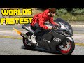 Worlds fastest motorcycle vs cops