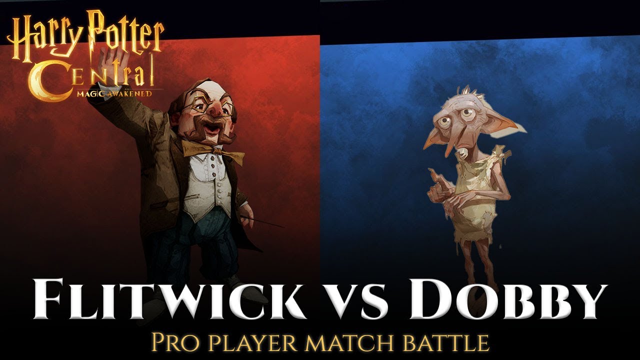 Harry Potter Magic Awakened Dobby vs Flitwick Pro Player [ CN ] YouTube