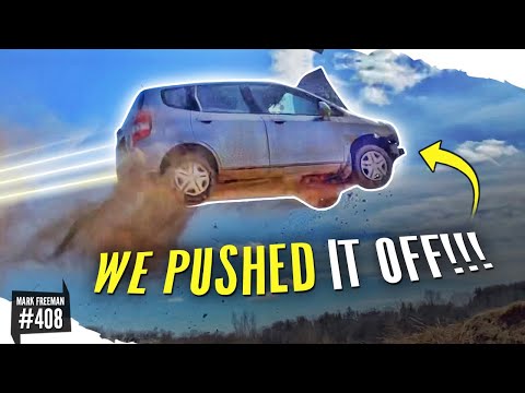 GMC TUG Of War HONDA Car JUMP!!!