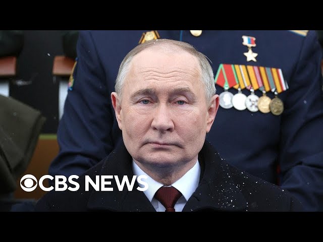 Putin warns of global fighting, says Russia won