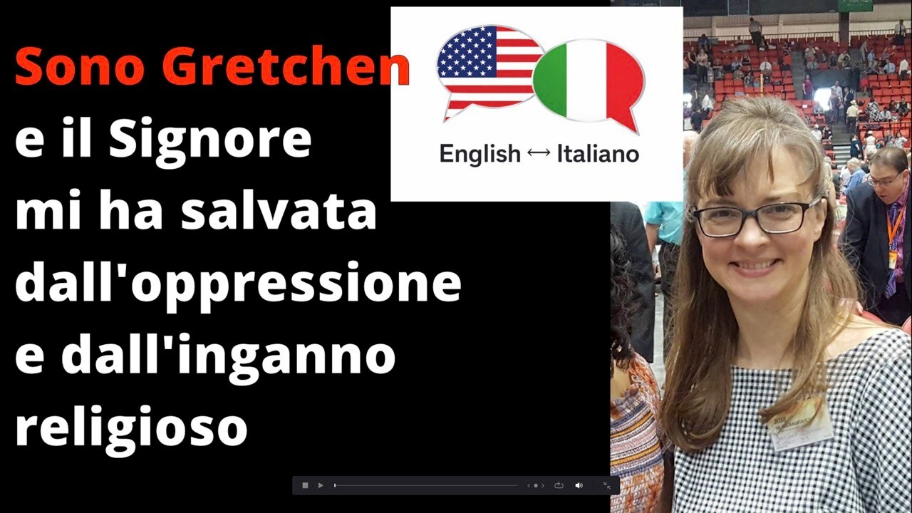 (142) Sono Gretchen e il Signore mi ha salvata dall'oppressione e dall'inganno religioso