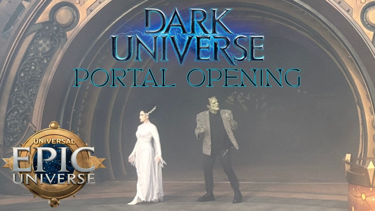 Dark Universe Official Portal Opening  | Universal Epic Universe | Universal Orlando