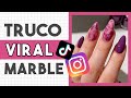 ¡LO QUE NO EXPLICAN EN REELS! · TRUCO UÑAS MARMOL 💅🏼