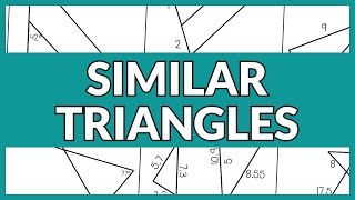 Similar Triangles Intro Lesson for High School Geometry