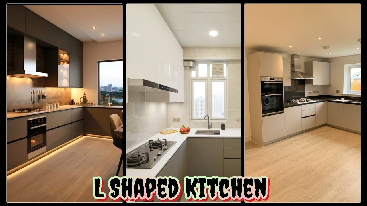 Modern L-Shaped Kitchen Makeover | Best Kitchen Layout Ideas | Home ...