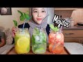 Virgin Mojito, Strawberry and Citrus Mojito *No Alcohol* | Perfect Drinks for Iftar