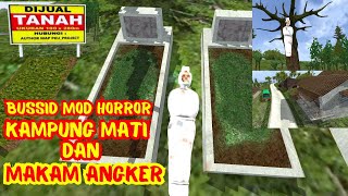 pocong kampung mati bussid, horror mod easter egg bus simulator indonesia.horror bussid