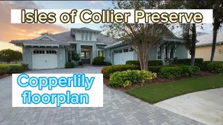 The Isles of Collier Preserve - Naples, Florida - Copperlily Floorplan by Minto builders