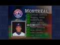 Expos vs braves 28 juin 1994