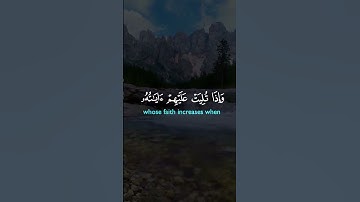 إنما المؤمنون الذين إذا ذكر الله وجلت قلوبهم وإذا تليت عليهم آياته زادتهم إيمانا_أرح قلبك بذكر الله