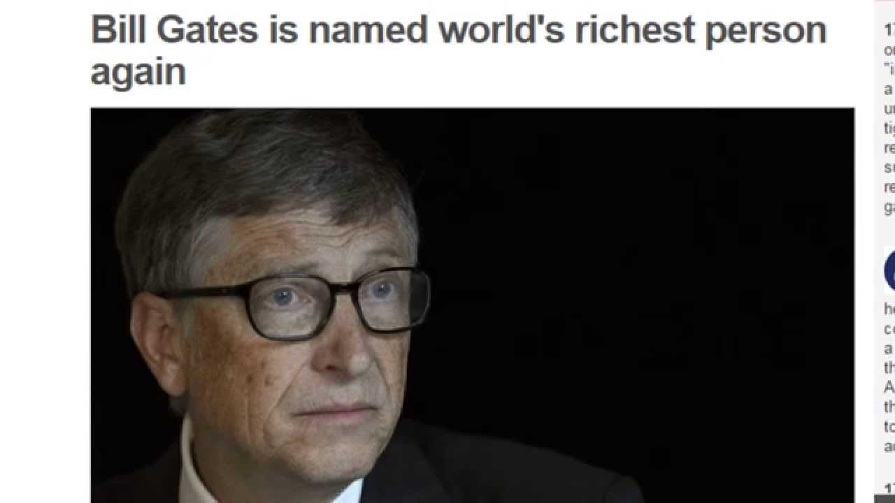 bill gates richest man in the world 2015