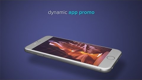 [VideoHive] Dynamic App Promo