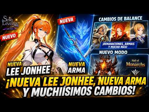 🚨 NEW LEE JONHEE, NEW WEAPON and TONS OF CHANGES | Solo Leveling: ARISE