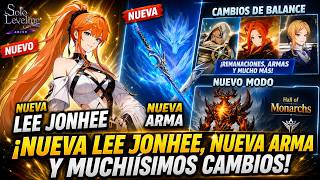 🚨 NUEVA LEE JONHEE, NUEVA ARMA y MUCHÍSIMOS CAMBIOS | Solo Leveling ARISE