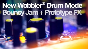 TINRS Wobbler 2 Drum Generator in a bouncy Prototype Jam