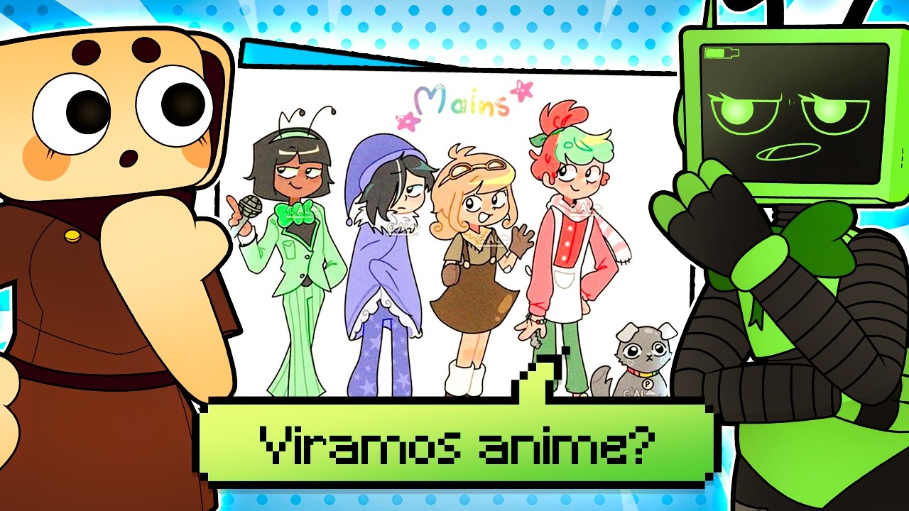 Shelly e Vee REAGEM a IMAGENS do Dandy’s world versão ANIME!