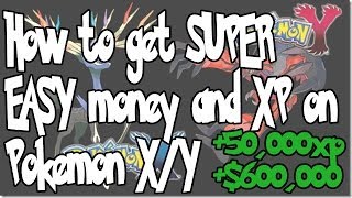 This shows you how to get super easy exp and money on pokemon x/y
without using o-powers!
-------------------------------------------------------------------...
