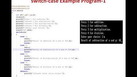 Branching Statements in C Part II by Vishal Kumar Sagtani, Assistant Professor, Computer Science