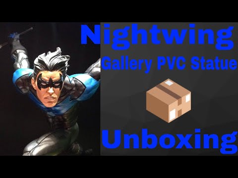 nightwing statue gamestop