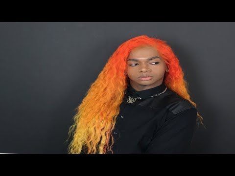 Her Hair Company and NewStar Hair (Aliexpress) Blonde to Orange Ombre Hair Review