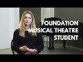 Meet mariana bravo  foundation musical theatre student