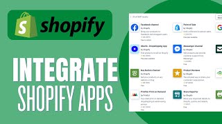 How to Integrate Shopify Apps