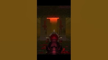 A Beautiful Cyberdemon Encounter in Introger in Rumble Pak DOOM 64 Mod