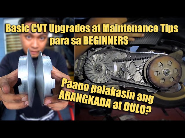 Murang CVT UPGRADES at MAINTENANCE for BEGINNERS| Paano magtono ng KALKAL PULLEY? class=