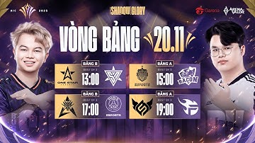 🔴 TRỰC TIẾP: ONE STAR ESPORTS vs SUPER NOVA | VÒNG BẢNG | AIC 2025 (20/11)