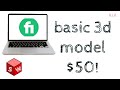 Solidworks Freelancer Makes $50 Per BASIC 3D Model | fiverr