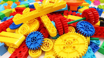 Satisfying Building Blocks Science ASMR Windmill and The Gate