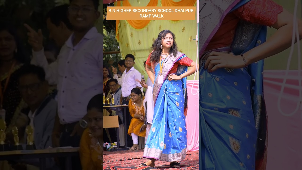 R.N HIGHER SECONDARY SCHOOL DHALPUR RAMP WALK #rampwalk #rampwalktrainer #modeling #modelingshow