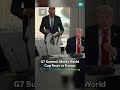 German Chancellor Merz Gifts Trump Soccer Jersey At G-7
