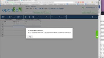 openBoM: Multi level BOM (2)