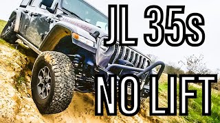 JL 35s NO LIFT | Flexed Out, Clearance and Project Overview 2019 JL 315s Stock  Overland Daily