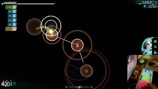 osu! Scarlet Night S Rank 117 PP Play With Mouse