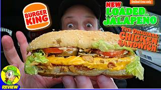 Burger King® Loaded Jalapeño Original Chicken Sandwich Review 🍔👑🌶️ FIRST LOOK 👀 Peep THIS Out! 🕵️‍♂️