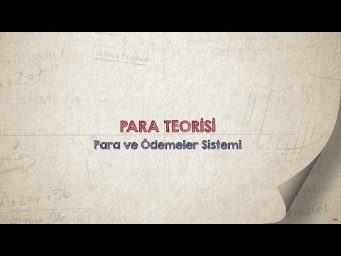 Video: Paranın Kökeni: Temel Teoriler, Nedenler, Sonuçlar