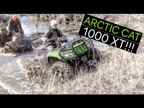 arctic-cat-1000-xt!!!-&-polaris-sportsman-500-4x4-mudding!!!