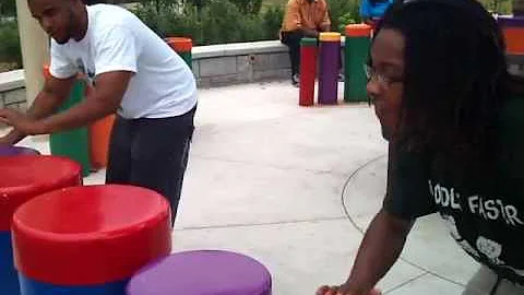 Corey Hodge | Xzavian | Playground Drum Performance