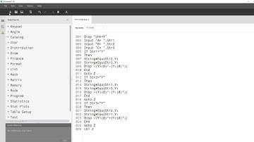 Programming the Pythagorean theorem onto your Ti-84 2.0