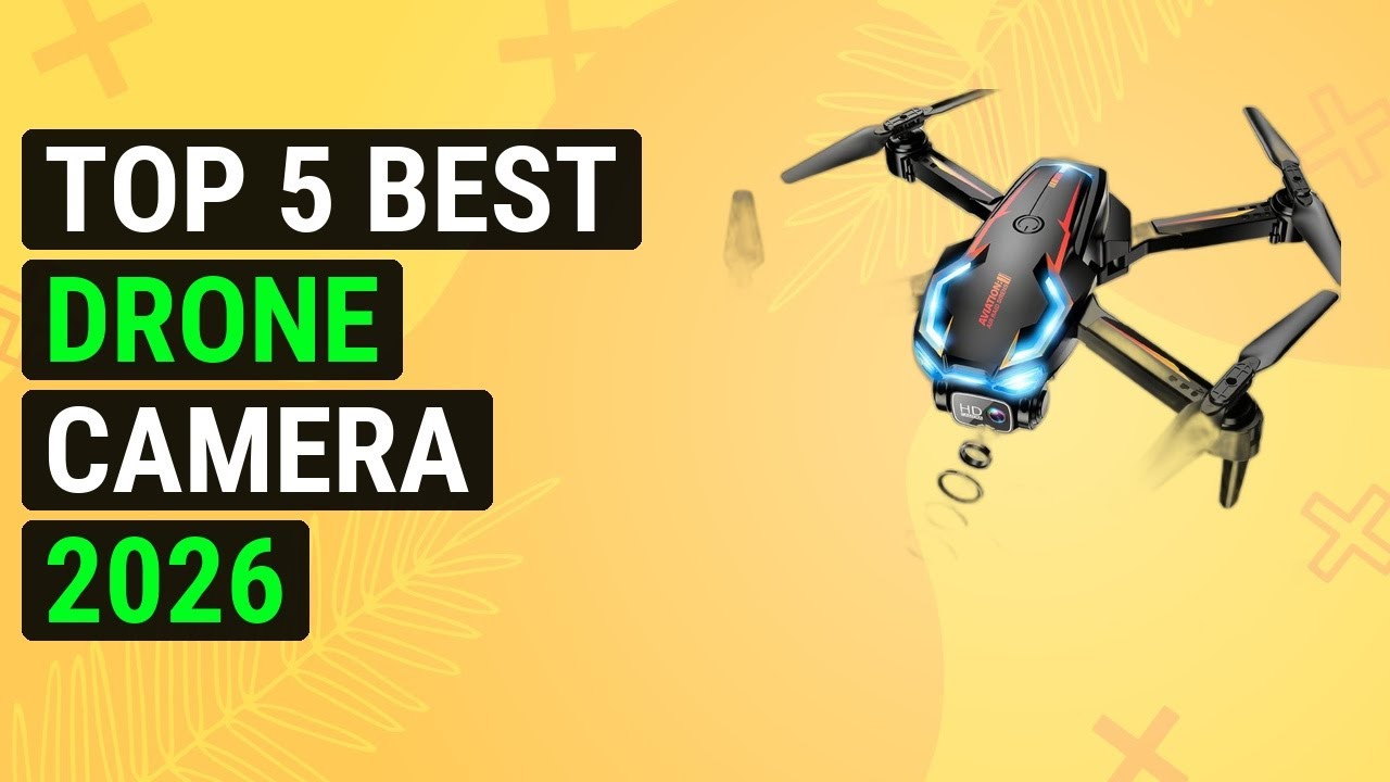 Top 5 Best Drone Camera 2026 | Top Aerial Photography Drone - YouTube
