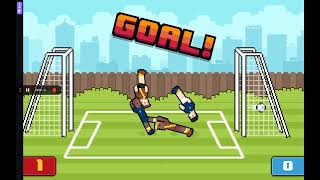Playing random soccer on crazy games 