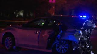 Driver stopped at red light killed by speeding SUV, Sunrise police say