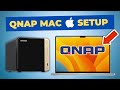 How to setup qnap on macos qfinder qts network shares volume mounting