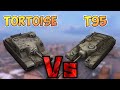 НА ЗАБИВ#27 | Какая черепаха лучше | Tortoise или T95 | WoT Blitz | Zlobina Liza