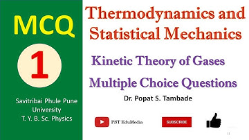 MCQ in Thermodynamics & Statistical Physics | Kinetic Theory of Gases | IIT JAM / BSc Physics